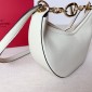 Valentino Small Vlogo Moon Hobo Bag 