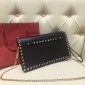 Valentino Pochette Con Catena Rockstud in vitello 