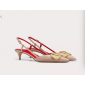 Valentino Vlogo Calfskin slingback 4cm/  8cm, Size 35-41
