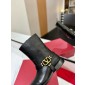 Valentino Vlogo Calfskin Ankle Boot, Size 35-41