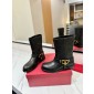 Valentino Vlogo Calfskin Ankle Boot, Size 35-41