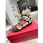 Valentino Rockstud calfskin flat sandal  , Size 35-41