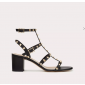 Valentino Rockstud Calfskin sandal 6cm, Size 35-41