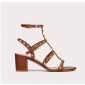 Valentino Rockstud Calfskin sandal 6cm, Size 35-41