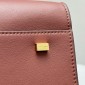 The Row Soft Margaux 15 Bag in Leather-Brick