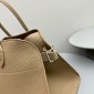 The Row Soft Margaux 15 Bag in leather