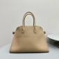The Row Soft Margaux 15 Bag in leather