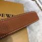 Loewe grained calfskin belt 32mm