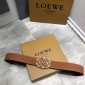 Loewe grained calfskin belt 32mm